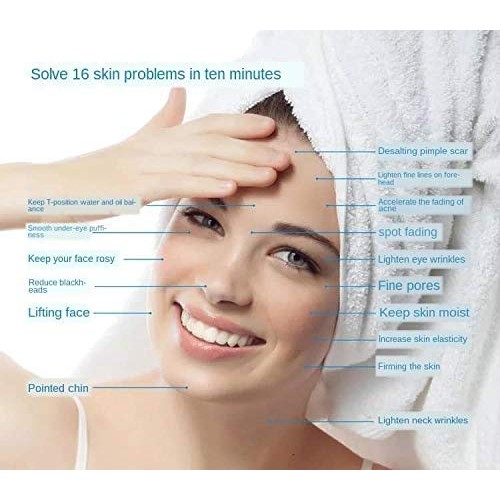 Facial Steamer For Personal Steam Inhaler Vaporizer with Aromatherapy Diffuse...