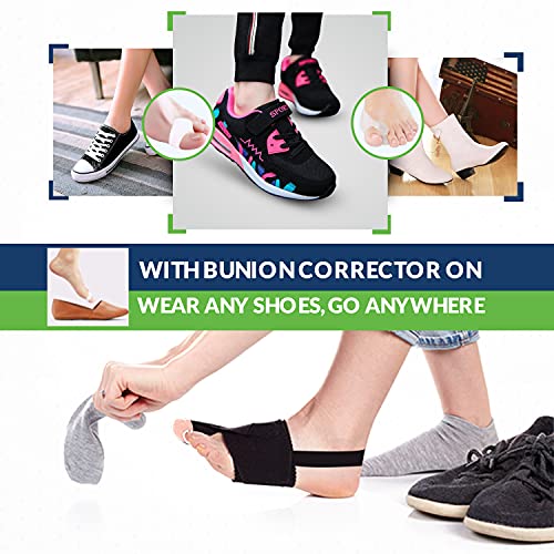 Bunion Corrector for Women and Men - 11PCs Bunion Relief Kit with Toe Separat...