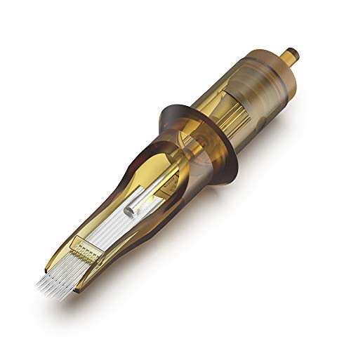 RHEIN Premium Tattoo Cartridge Needles #12 Standard 23 Round Magnum M-Taper 2...