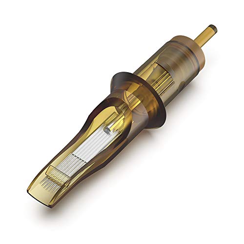 RHEIN Premium Tattoo Cartridge Needles #12 Standard 23 Round Magnum M-Taper 2...
