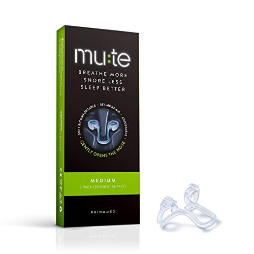 Rhinomed Limited Mute Nasal Dilator for Snore Reduction, Size Medium | Anti-S...