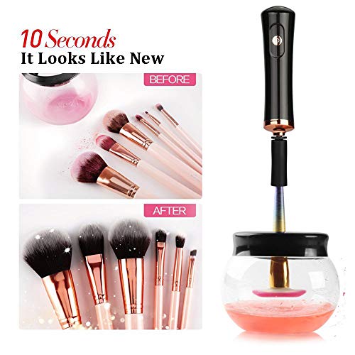 Premium Makeup Brush Cleaner Dryer Super-Fast Electric Brush Cleaner Machine ...
