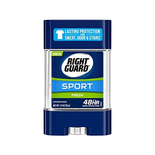 Right Guard Sport Antiperspirant Deodorant Gel, Fresh, 3 Ounce (Pack of 6)