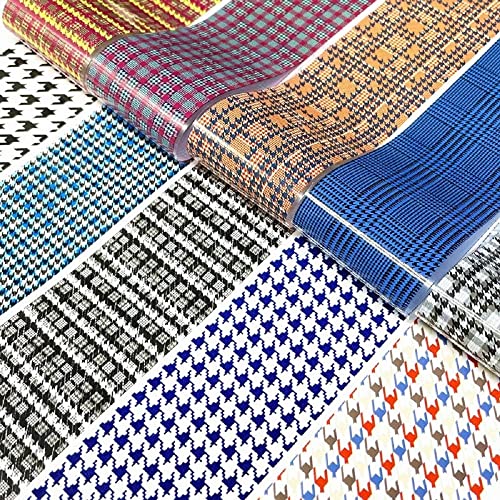 1 Box Houndstooth Nail Foils for Plaid Transfer Paper Stickers Sliders Laser ...