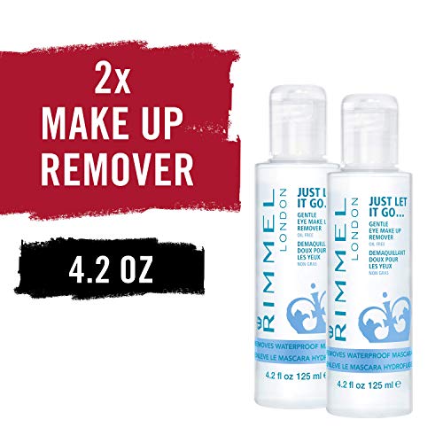 Rimmel Just Let It Go Eye Make Up Remover, 4.2 Fl Oz (Pack of 2)