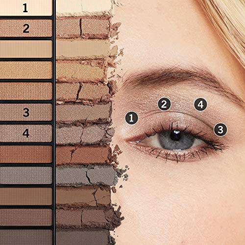 Rimmel Magnif'eyes Eyeshadow Palette, 001 Nude Edition, Pack of 1