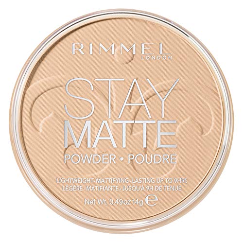 Rimmel Stay Matte Pressed Powder, Creamy Natural, 0.49 Ounce (Pack of 1)