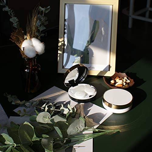 2 Pack Fashion Eyecare 4-in-1 Contact Lens Case, Lightweight Portable Contact...