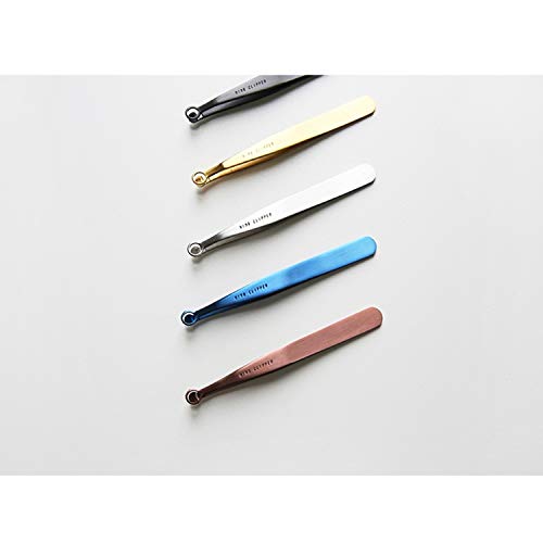 rinocos Professional Nose Hair Round-tipped Scissors for Trimming and Groomin...