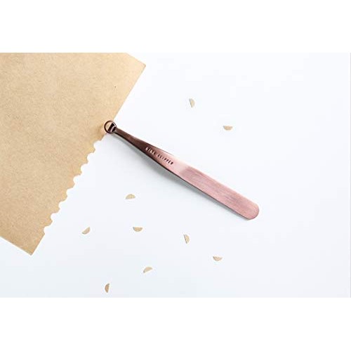 rinocos Professional Nose Hair Round-tipped Scissors for Trimming and Groomin...