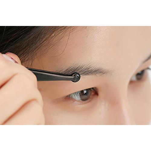 rinocos Professional Nose Hair Round-tipped Scissors for Trimming and Groomin...