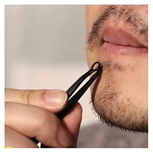 rinocos Professional Nose Hair Round-tipped Scissors for Trimming and Groomin...