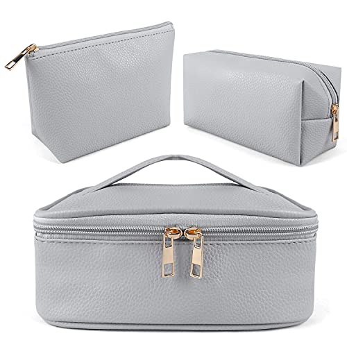 Makeup Organizer Bag, 3 Pack Travel Makeup Bags, Large Cosmetic Bag Gift for ...