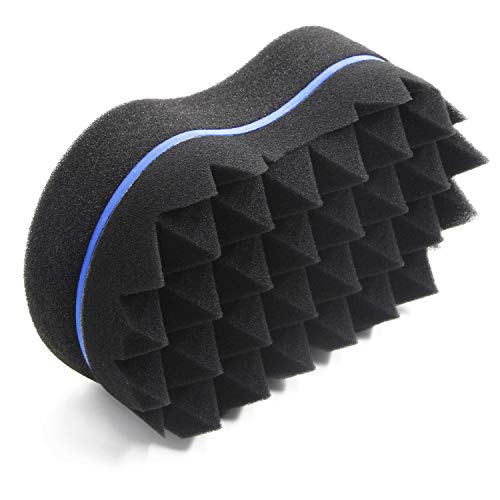 RioRand Twist Hair Sponge Magic Barber Brush Sponge Curl Dreads Locking Afro ...