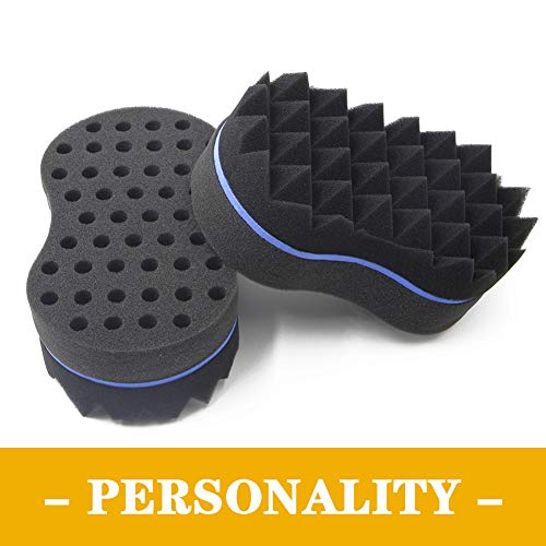 RioRand Twist Hair Sponge Magic Barber Brush Sponge Curl Dreads Locking Afro ...