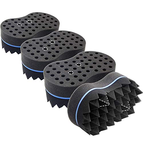 RioRand Twist Hair Sponge Magic Barber Brush Sponge Curl Dreads Locking Afro ...