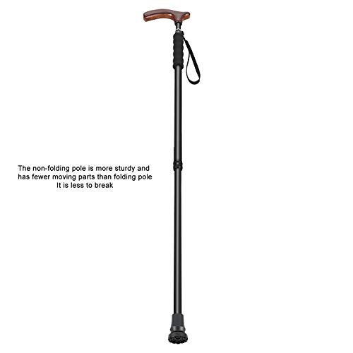 Rirether Lightweight Aluminum Alloy Walking Cane, Adjustable Walking Stick Ba...