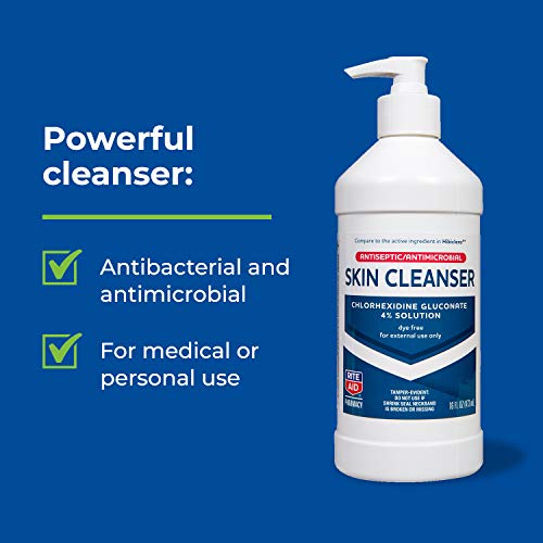 Rite Aid Antiseptic Skin Cleanser, Chlorhexidine Gluconate - 16 oz | Antisept...