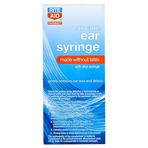 Rite Aid Ear Syringe, 3 oz | Bulb Syringe for Ear
