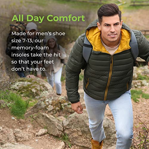 Rite Aid Ultra Work Memory Plus Work Insoles for Men - Sizes 7-13 | Shock Abs...