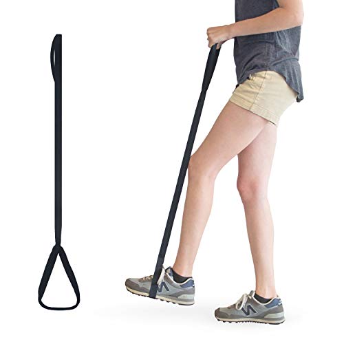 RMS 35 Inch Long Leg Lifter - Durable & Rigid Hand Strap & Foot Loop - Ideal ...