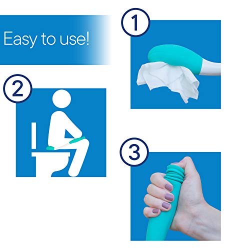 RMS Long Reach Comfort Wipe - Self Assist Toilet Aid, Ideal Daily Living Bath...
