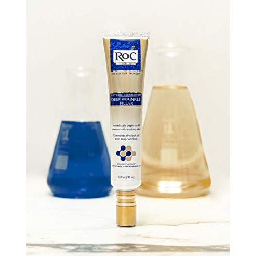 RoC Retinol Correxion Deep Wrinkle Facial Filler, Line Smoothing Anti-Aging S...