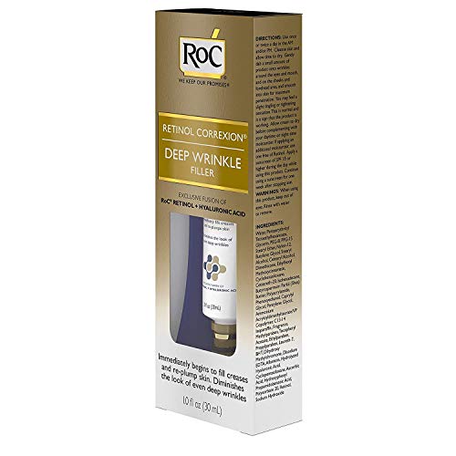 RoC Retinol Correxion Deep Wrinkle Facial Filler, Line Smoothing Anti-Aging S...