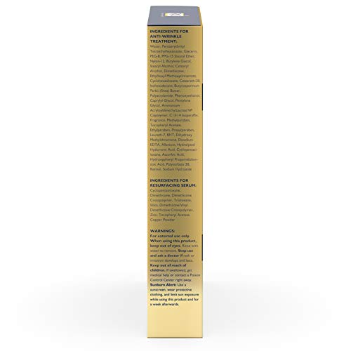 RoC Retinol Correxion Max Wrinkle Anti-Aging Skin Care System, Hyaluronic Aci...