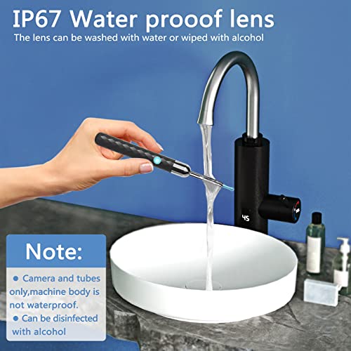 Rocason Ear Wax Removal Tool, Earwax Cleaner Kit with 1080P Camera, Ear Candl...