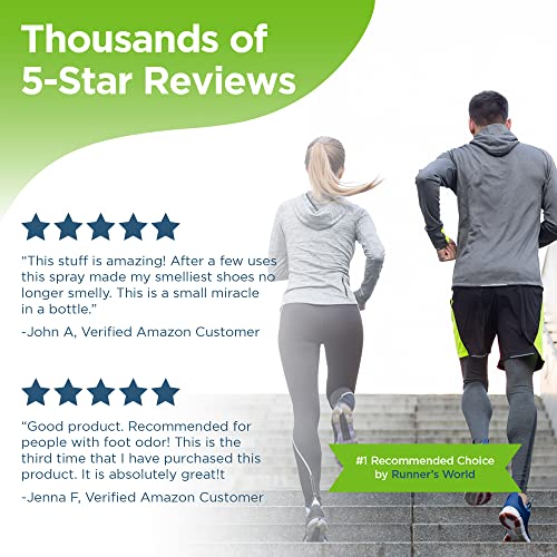 Rocket Pure Natural Shoe Deodorizer Spray & Foot Spray - Shoe Spray Deodorize...