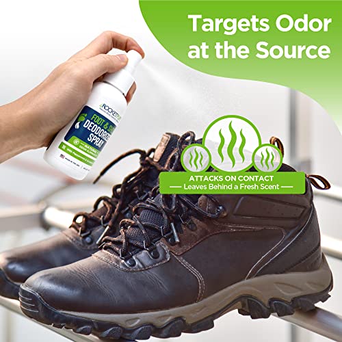 Rocket Pure Natural Shoe Deodorizer Spray & Foot Spray - Shoe Spray Deodorize...