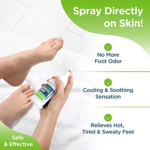 Rocket Pure Natural Shoe Deodorizer Spray & Foot Spray - Shoe Spray Deodorize...