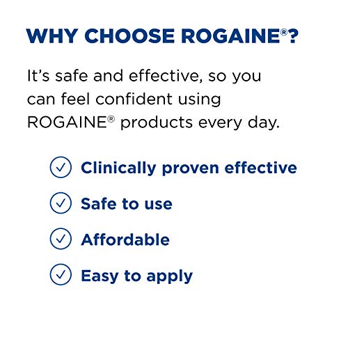 Men's Rogaine 5% Minoxidil Foam for Hair Loss and Hair Regrowth, Topical Trea...