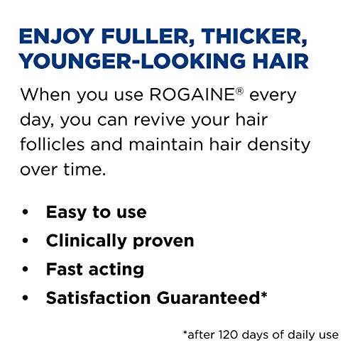 Men's Rogaine 5% Minoxidil Foam for Hair Loss and Hair Regrowth, Topical Trea...