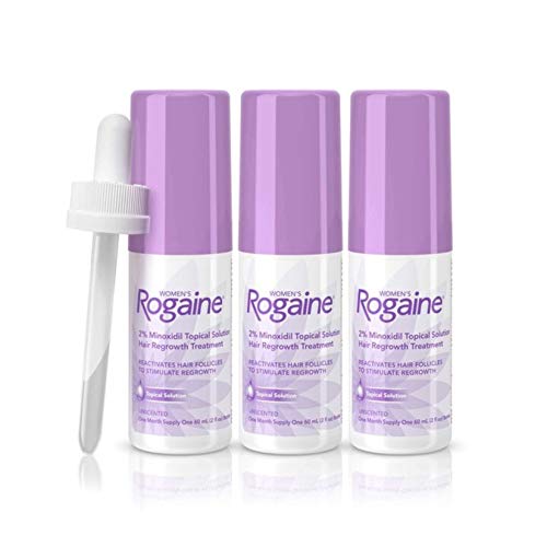 Rogaine Women's 2% Minoxidil Topical Solution for Womens Hair Thinning and Lo...
