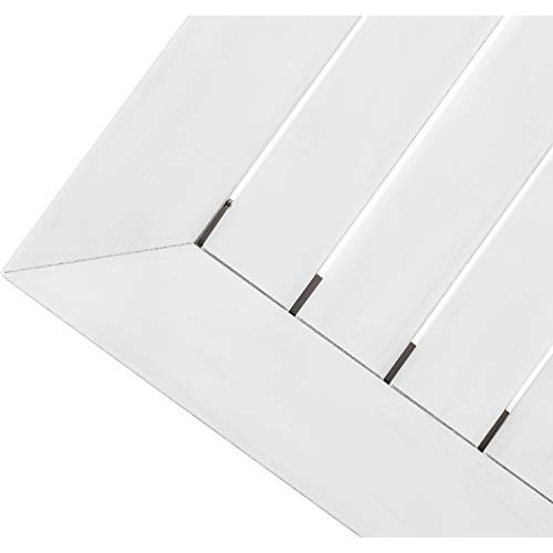 Shower Bench Waterproof - Bathroom Stool with Storage Shelf - Wood Style Bath...