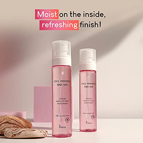 Rokkiss Cool Hydrating Fixer Mist 6.76 oz - Makeup Setting Spray for Face, Ma...