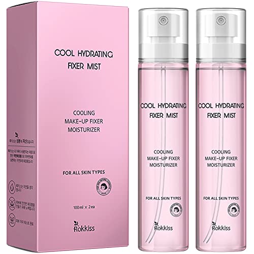 Rokkiss Cool Hydrating Fixer Mist 6.76 oz - Makeup Setting Spray for Face, Ma...