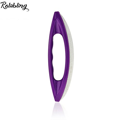 Rolabling Chamois Nail Files Nail Buffers Made with Sheep Leather,Great for P...