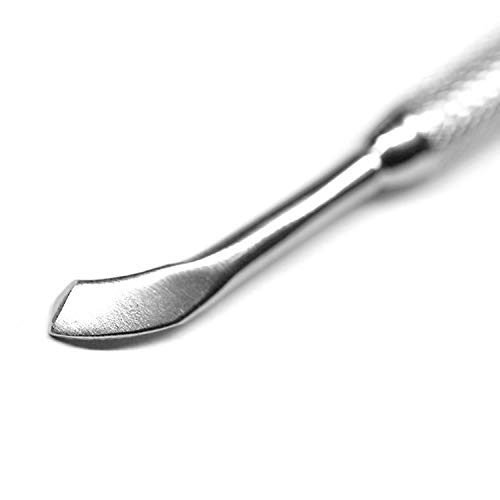 Rolabling Stainless Steel Cuticle Remover Double Sided Finger Dead Skin Nail ...