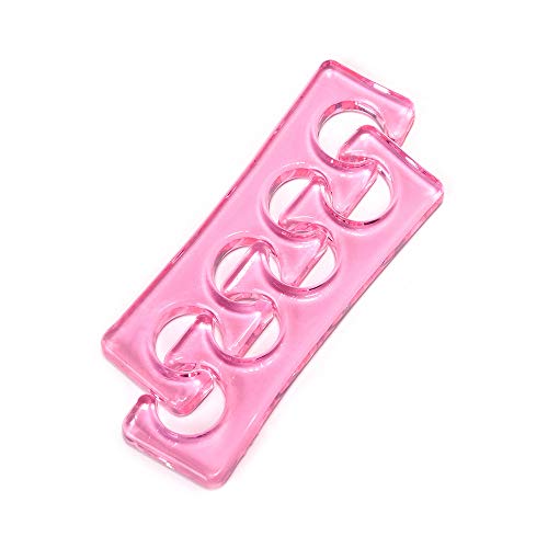 Toe Separators Flexible Soft Silicone Finger Toe Spacers for Nail Polish Pedi...