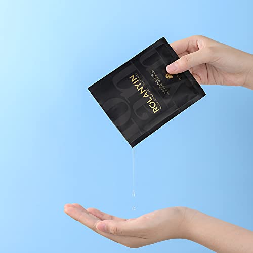 Rolanyin Hyaluronic Acid Hydrating Sheet Facial Mask Pack of 10 Sensitive Ski...