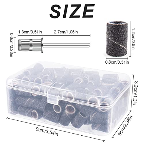 240# professional nail sanding bands for nail drill,drill sanding band with s...