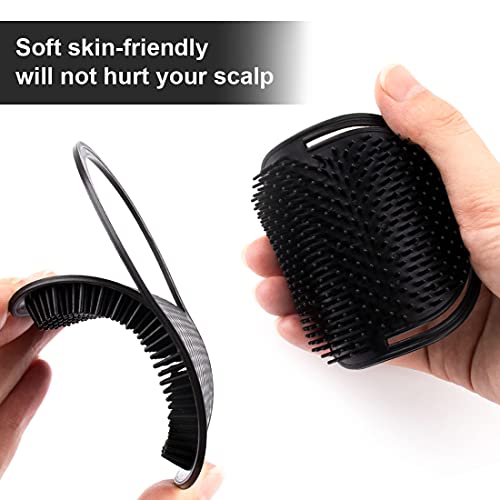 6PCS Shampoo pocket comb, massage hair comb, Pocket Palm Brush Comb，portable...