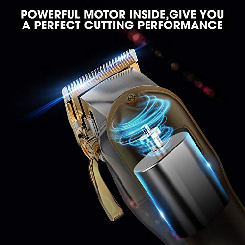 Hair Clippers for Men Barber Professional,Romanda Cordless Clippers for Hair ...