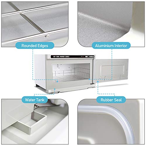 ROMECH Hot Towel Warmer Cabinet, Professional Towel Heater for Spa Massage Sa...