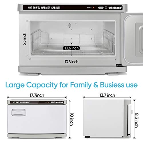 ROMECH Hot Towel Warmer Cabinet, Professional Towel Heater for Spa Massage Sa...