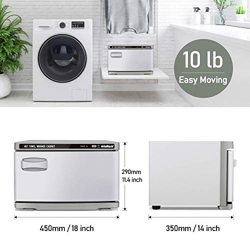 ROMECH Hot Towel Warmer Cabinet, Professional Towel Heater for Spa Massage Sa...