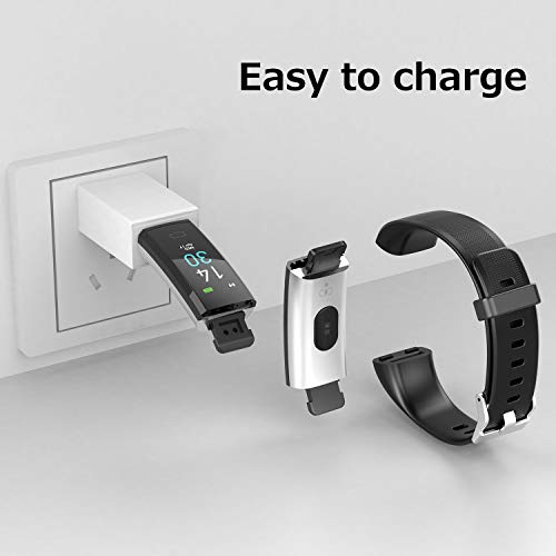 Fitness Tracker with Blood Pressure Heart Rate Sleep Monitor Temperature Moni...